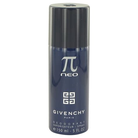 givenchy pi neo deodorant spray 150 ml|Pi Neo by Givenchy Deodorant Spray 5 oz.